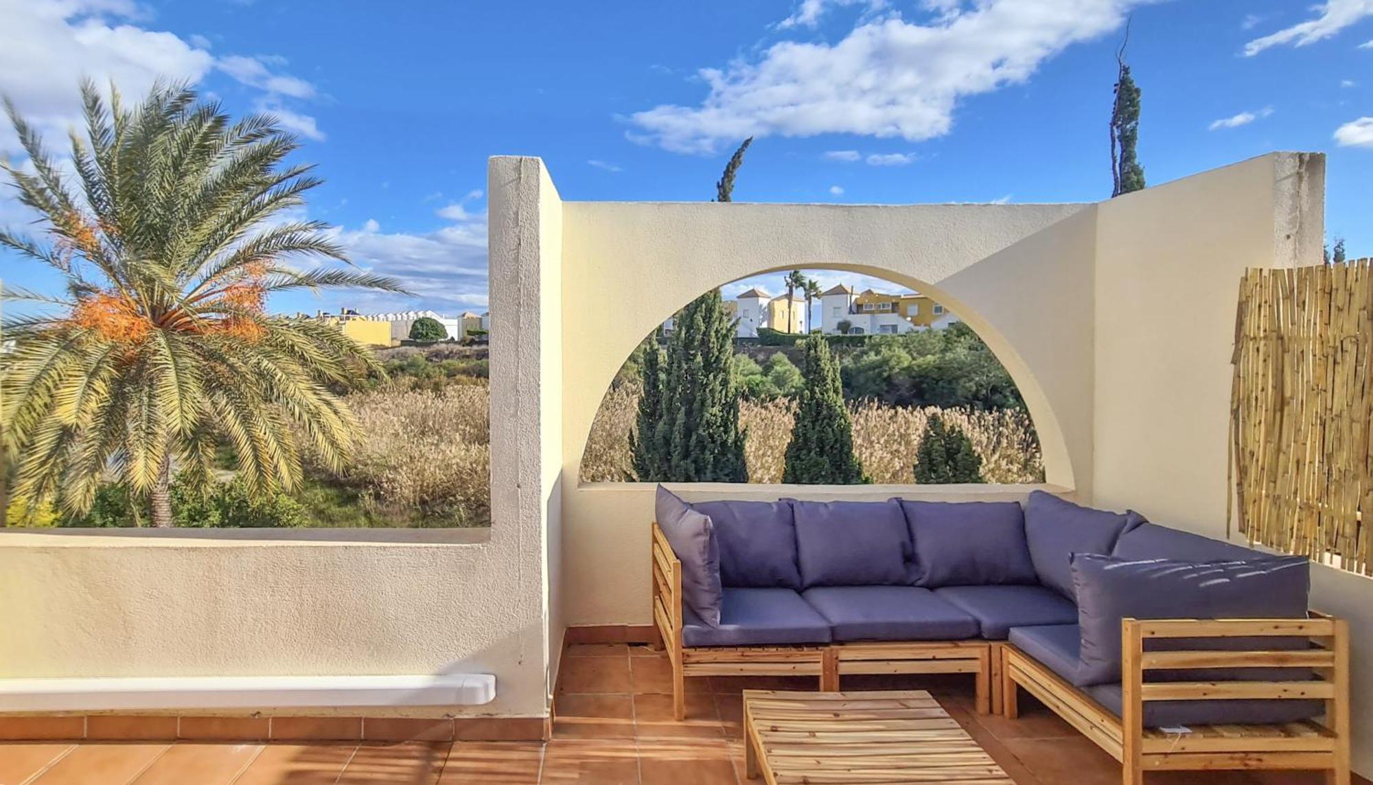Garden Vistas. Hermoso Duplex Con Patio, Solarium Y Piscina. 베라 외부 사진