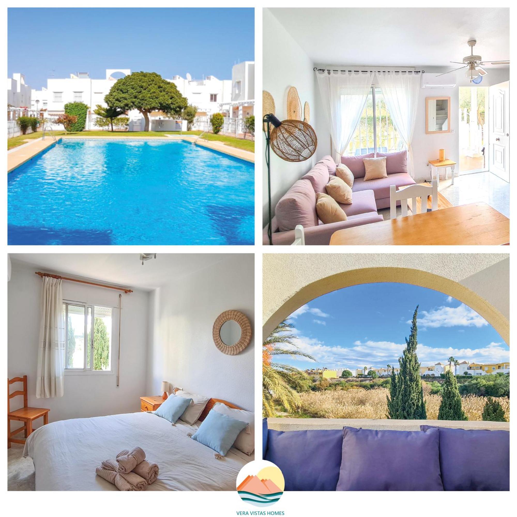 Garden Vistas. Hermoso Duplex Con Patio, Solarium Y Piscina. 베라 외부 사진